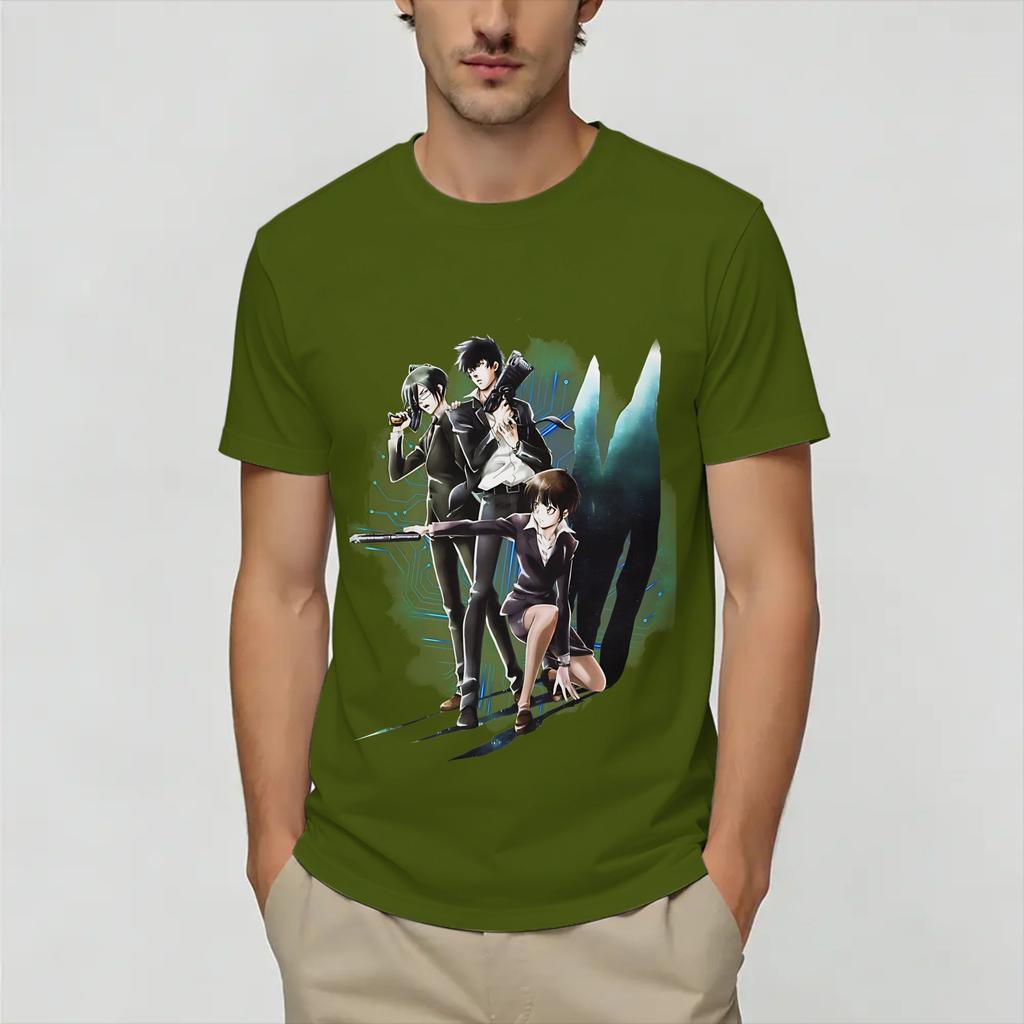 Psychopass T Shirt For Unisex Cotton Funny Tshirt Crew Neck Tees Short Sleeve Tops 4xl 5xl 6xl