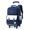Children School Rolling Backpack for Boy Girls Trolley School Bag with Wheels Students Backpack Kids Book Bag Wheeled Backpack