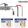 Fast Press Drawer Clamp Adjustable Woodworking Installation Drawer Panel Auxiliary Fixed Clamp Holder Right Angle Fixing Clip