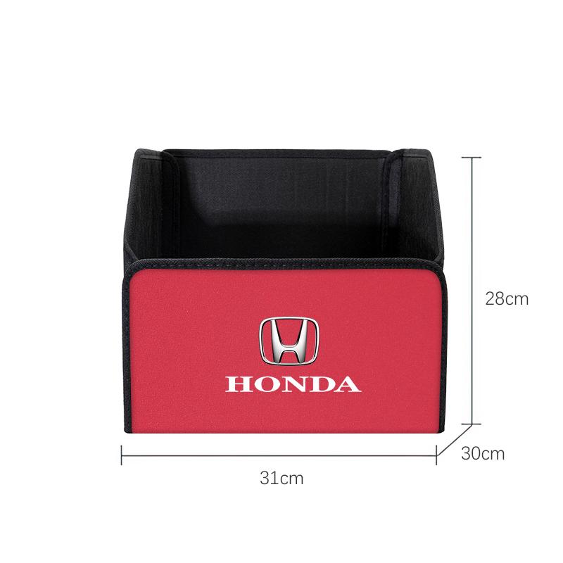 Car Boot Storage Box Large Capacity Sundries Tool Box For Honda Civic Fit Jazz Accord Pilot CRV Odyssey Passport City Shuttle
