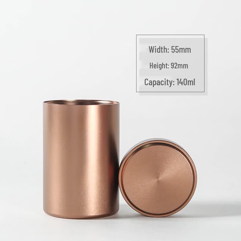 Portable Aluminum Tea Caddy