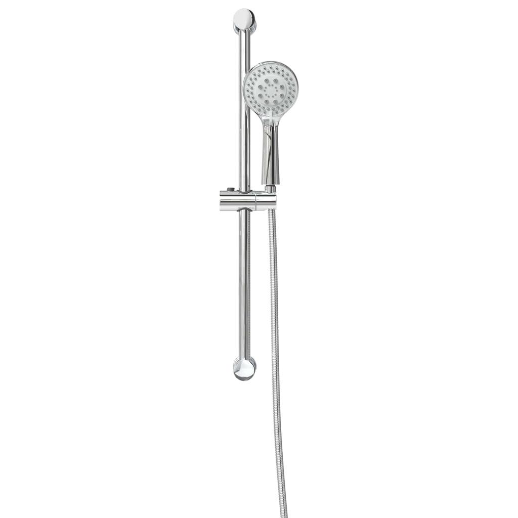 Shower System Set Chrome 70 Cm Stainless Steel