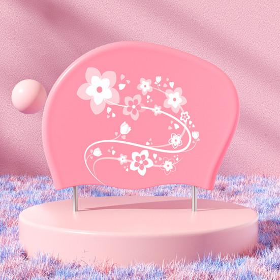 Damen-Bademütze mit Blumendruck, wasserdicht, rutschfest und bequem für Mädchen und Frauen, perfekter Schwimmsport