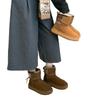 Snow boots women's 2025 new winter velvet thick-soled warm cotton shoes non-slip fluffy women's boots