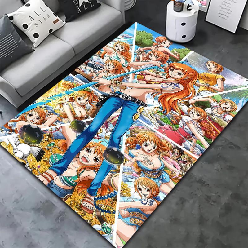 One Piece Nami Carpet Rug For Living Room Bedroom Home Sofa Decoration Kids Play Nonslip Floor Mat