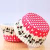 100 Stück DIY Muffin Cartoon Muster Becher Papier Dekorieren Wickel Cupcake Förmchen Backwerkzeuge