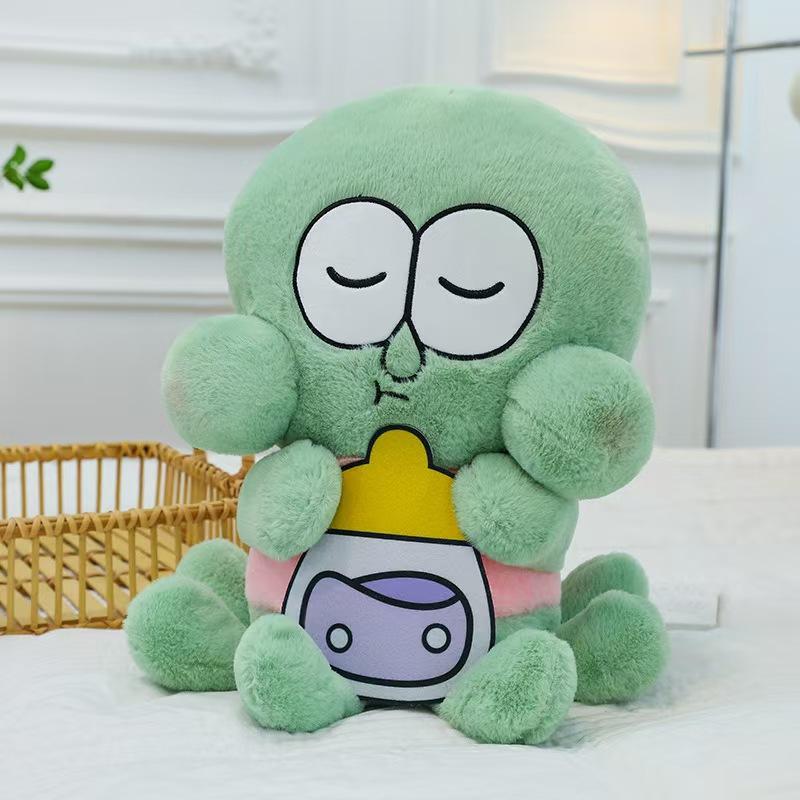 45cm Cute Q Version Spongebob Patrick Squidward Plush Doll Cartoon Sleeping Pillow Soft Stuffed Toy Gift