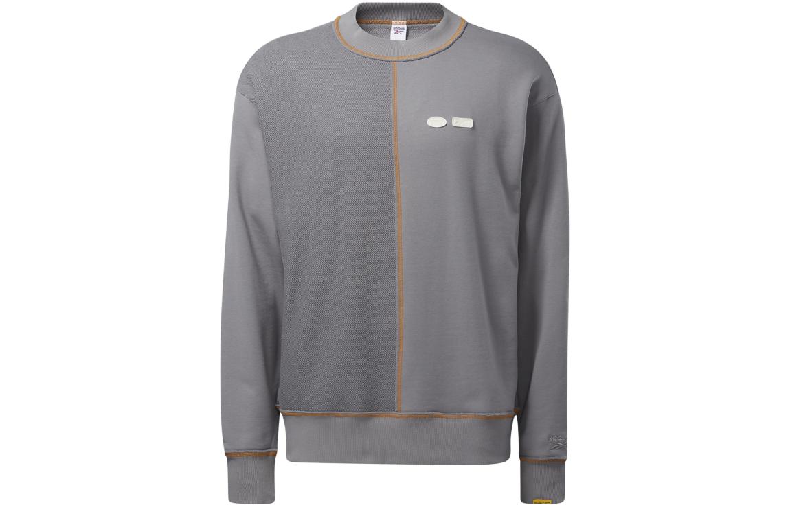 Reebok X Randomevent Sweatshirts Unisex Gray Crew Neck Moderate Regular HD0306 M