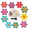 Bathtub Anti-slip Stickers Cute Bath Safety Accessories Colorful Flower Pattern Bathtub Stickers for Anti-slip for Bathroom