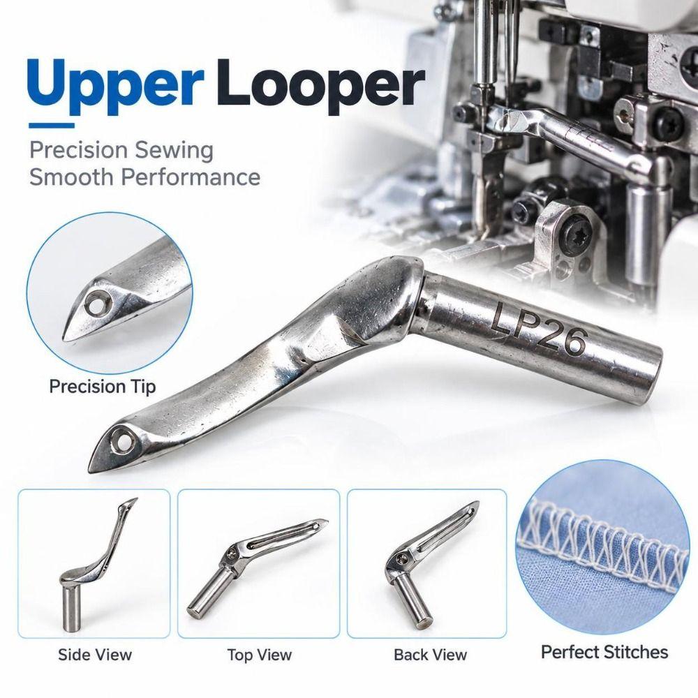 Steel Overlock Machine Looper Silver Upper Lower Looper New Sewing Machine Looper Household Sewing