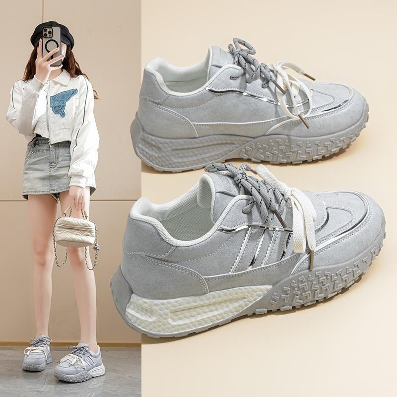 Summer Women's Shoes New Breathable Shoes Children Versatile Platform Sports Shoes Casual Dad Trendy Shoes