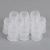New 10Pcs Plastic Bottle Cap Red Wine Seal Cap Inside The Salt Bottle Transparent Nut Hole Dust Plug Easy To Pull The Cap