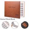 Muspor Guitar Chord Book Chart Bærbar Paperback-bok for akustisk / klassisk / elektrisk gitar