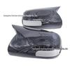 Compatible Carbon Fiber Rearview Mirror Shell for Toyota Camry/Vios - Sixth Gen