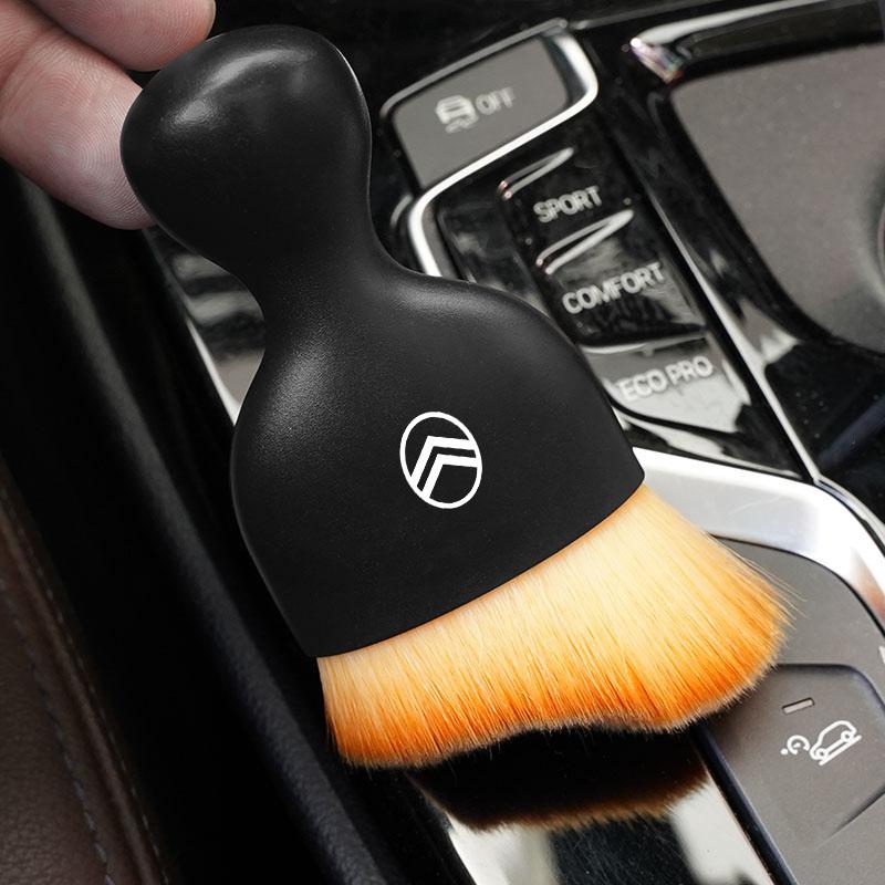FRPM6 Car Air Vent Cleaning Brush Nanofibers Dusting Brush For Citroen C4 C3 C5 AIRCROSS C5X e-C4 X e-C3 C-Crosser C-Elysee C1 Berling