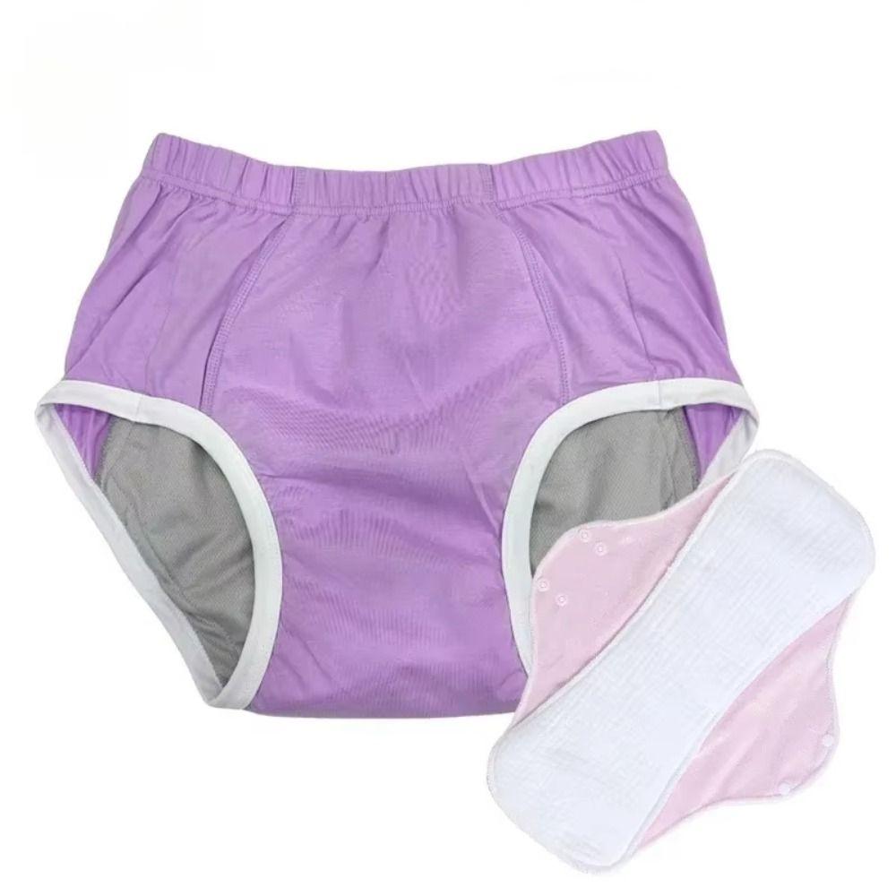 Compresas de tela menstruales grandes de 33 cm reutilizables, protector de panty, compresa de noche, compresa de lactancia para mujeres, incontinencia