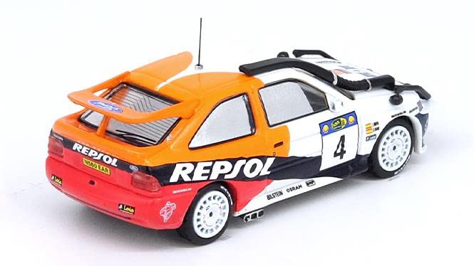 Inno Models Ford Escort RS COSWORTH REPSOL SAFARY RALLY KENYA 1996 Moya Completed Product 1/64 #4 C. Sainz/L.