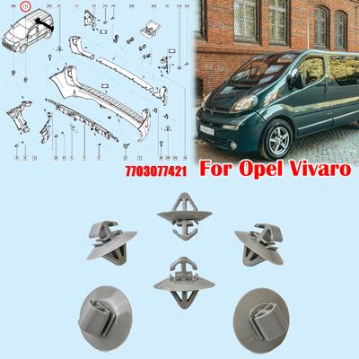 Opel Vivaro Renault Trafic Iveco için plastik klipler yan kalıplama alt koruma kapı pervazı paneli bağlantı elemanları 7703077421 500326896