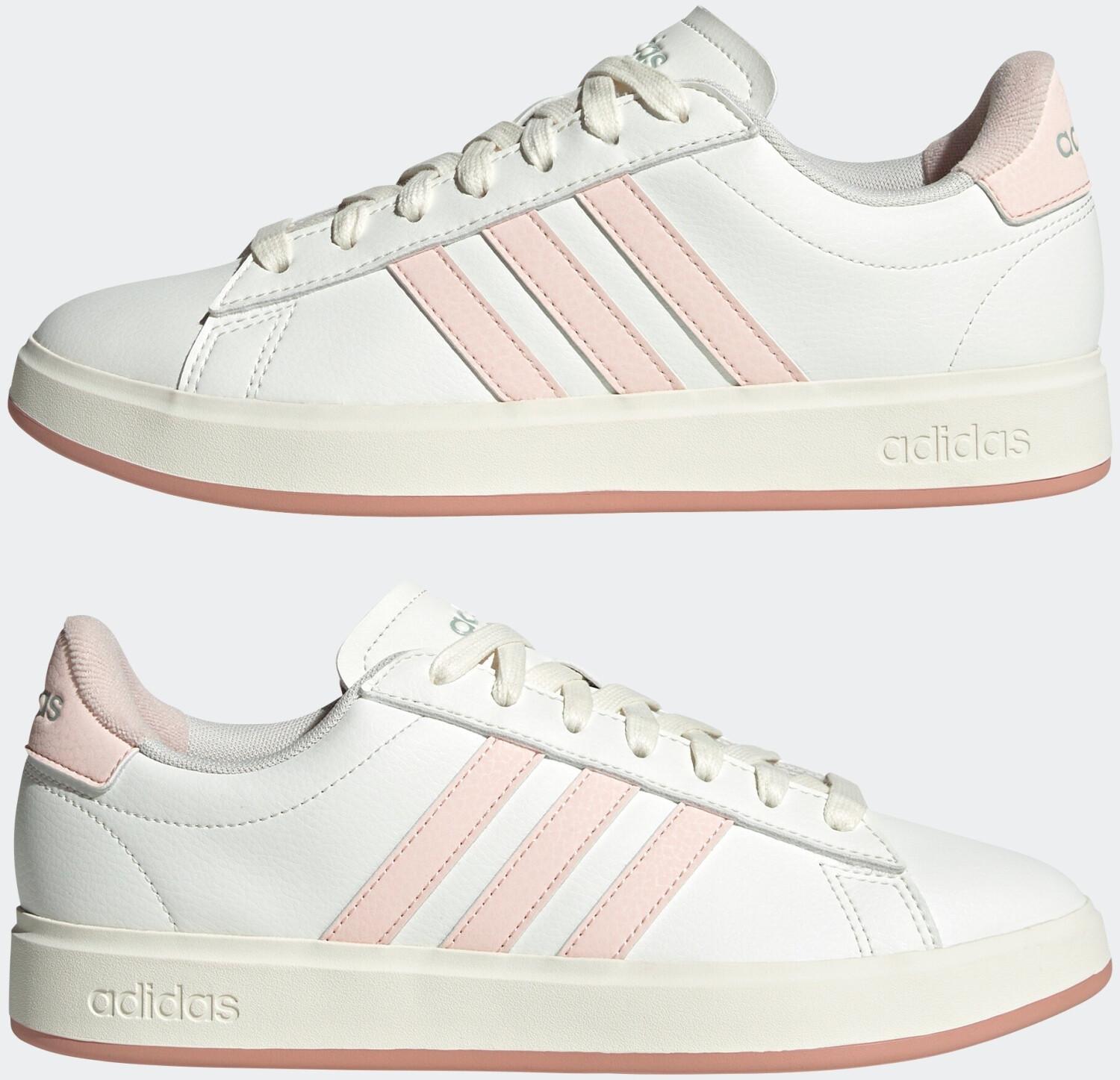 

Кроссовки Adidas Grand Court 2.0 Women core white/wonder quartz/linen green met 40