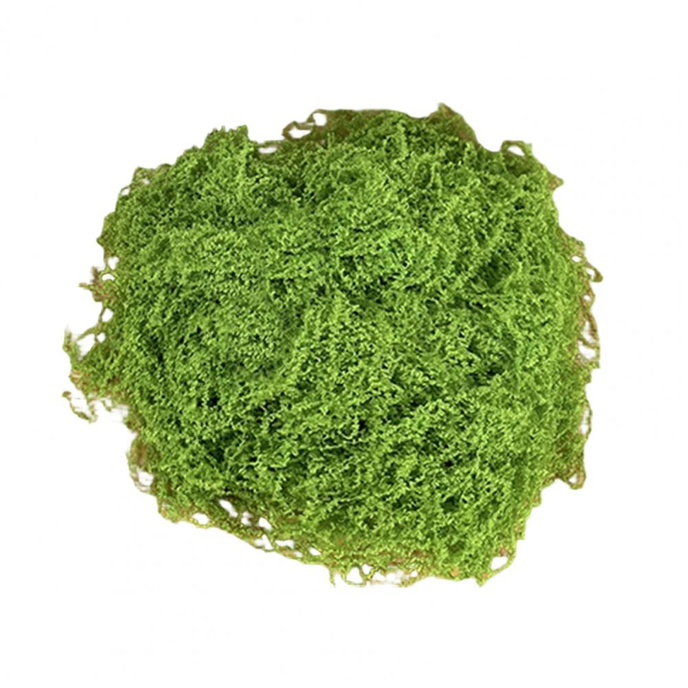 

30/100G Artificial Green Moss DIY Crafts Plants Fairy Gardens Table Centerpieces Fish Tanks Microlandscape Decorative Fake Moss