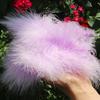 50Pcsdiy Color Feather Full Fleece Turkey Feather Clothing Antique Headdress Pet Toy Handicraft Decoration