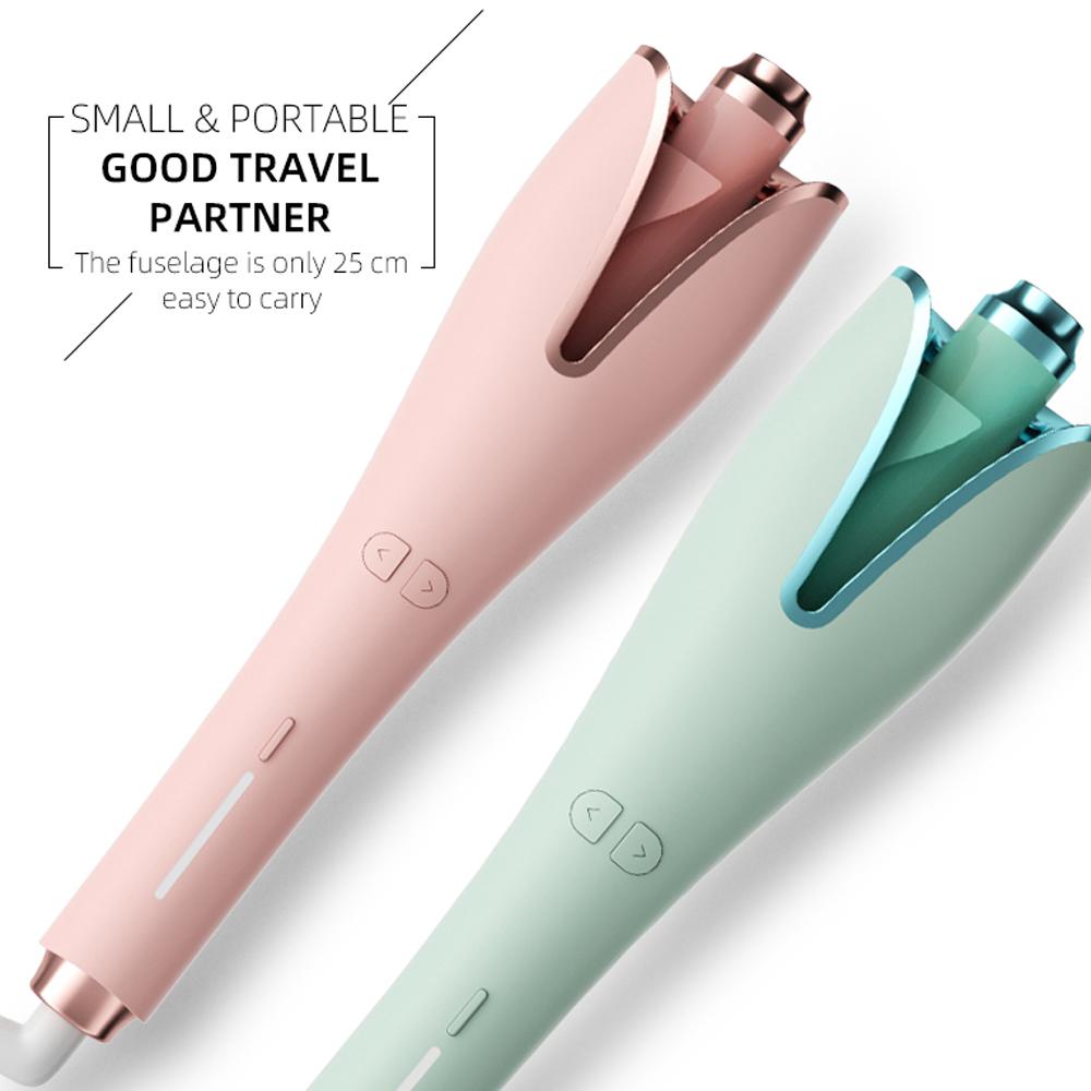 Automatic Ceramic Rotating Curler Professional LCD Curling Iron Curl Hair Curler for All Hair Type Hair Salon Curler Machine