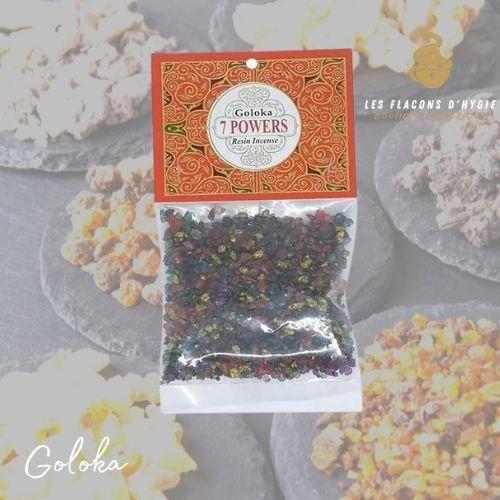 Encens - Goloka - 7 Powers - Résine 30g - Mixte - Relaxation Unique