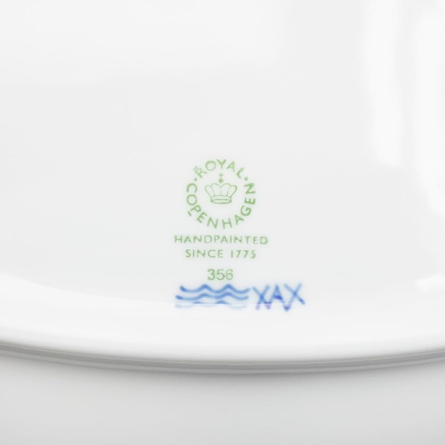 [Officially Imported] Royal Copenhagen Blue Line Oval Dish Plate, 23cm, 1058879