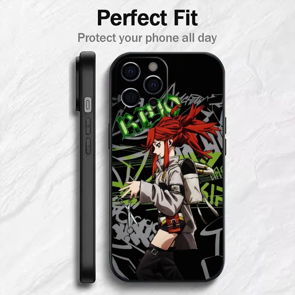 Cleaners RUDO Anime G-GachiakutaS Phone Case For iPhone17,16,15,14,13,12 Plus,Max Soft Silicone Black Cover