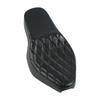 Motorcycle Two Up Seat Front Rear Seat Pad Saddle for Rebel Rebel CMX 300 500 2017‑2022 Rhombus Pattern and Plain Weave