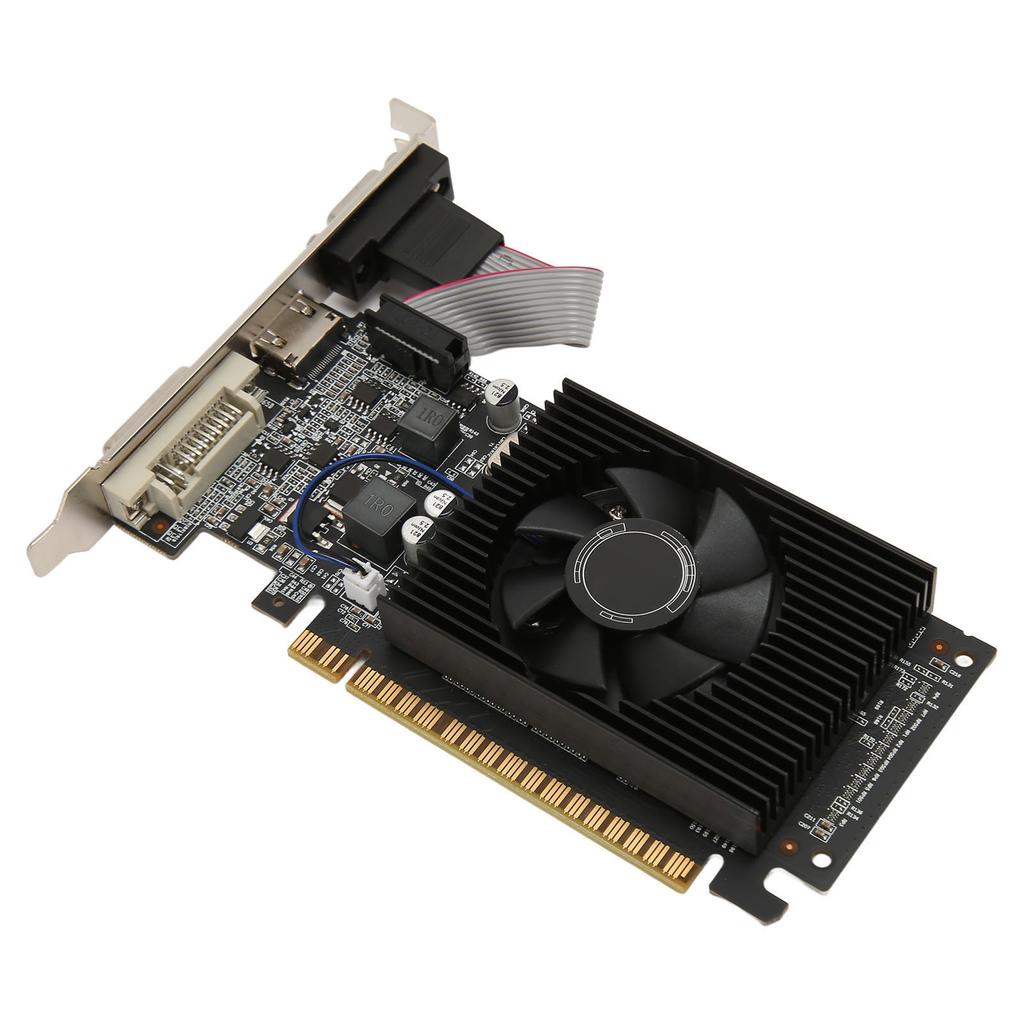 G210 1GD3 Graphics Card GF218 Chip 500MHz 1GB 64bit GDDR3 Memory PCIE 2.0 Graphics Card for Gaming Desktop PC