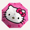 1pc Hello Kitty Pink Hearts Umbrella with Plastic Handle,Suitable for All Seasons Home Travel Outdoor UmbrellaSanlio465