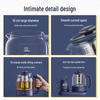 BEAR 0.8L Multifunction Glass Wellness Kettle CN Plug (adapter Included)
