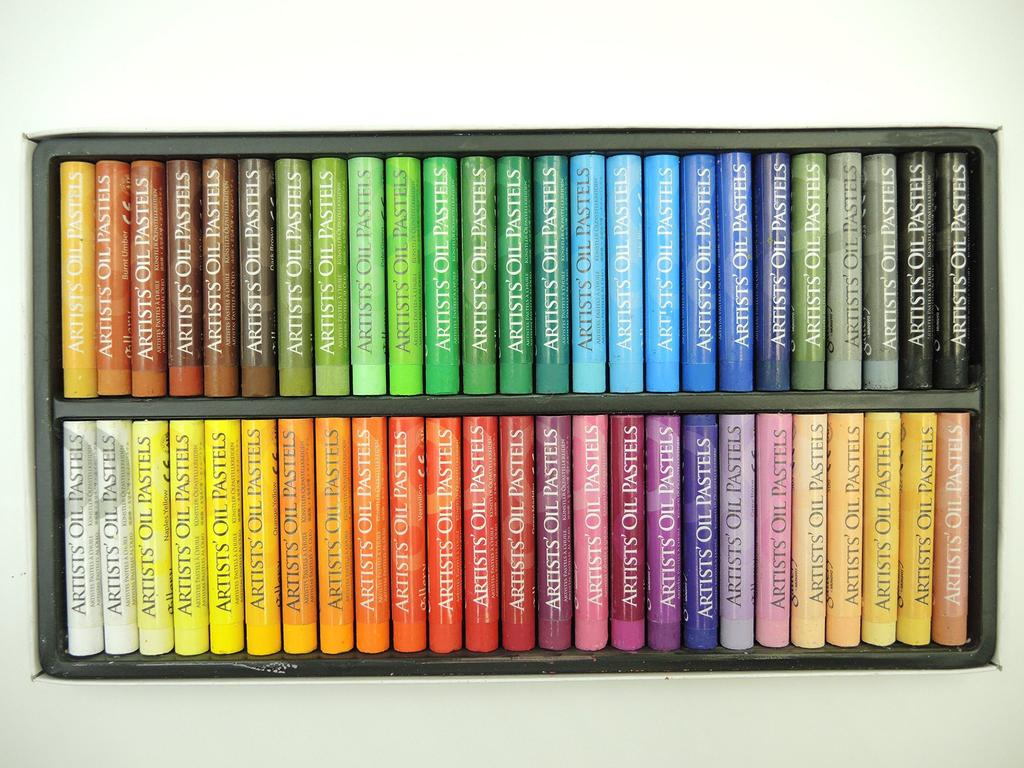 Galeri Sanatçısı Yağlı Pastel Boya Seti 48 Renk 50 Adet Büyüleyici Pastel Dünyası