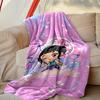 [1pc Kpop Demon Hunters Blanket] All-Season Blanket - Cozy Blanket for Sofa Couch Home Decoration, Digital Printed Nap Blanket