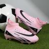 Outdoor Men Football Field Boots Grass Training Professional Football Shoes Long Spikes Fast Soccer Shoes Society Cleats Sneaker
