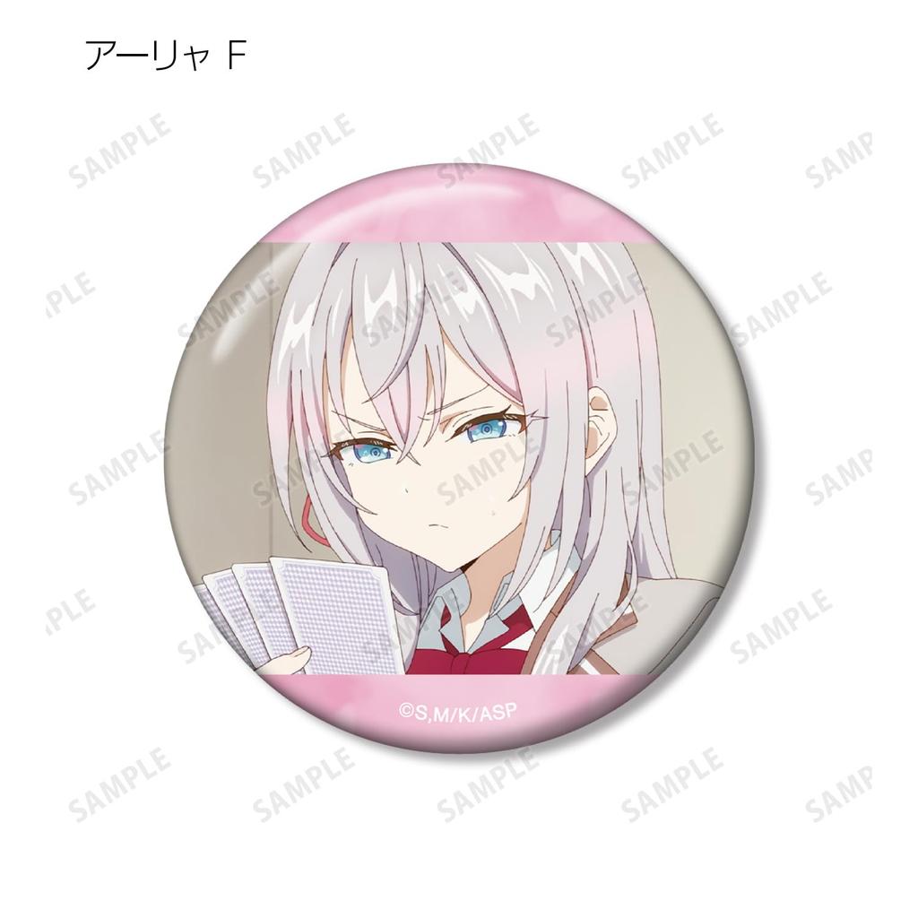 TV Anime "Alya-san, My Neighbor, Sometimes Whispers In Russian" Trading Alya-Only Scene Badges Box of 10
