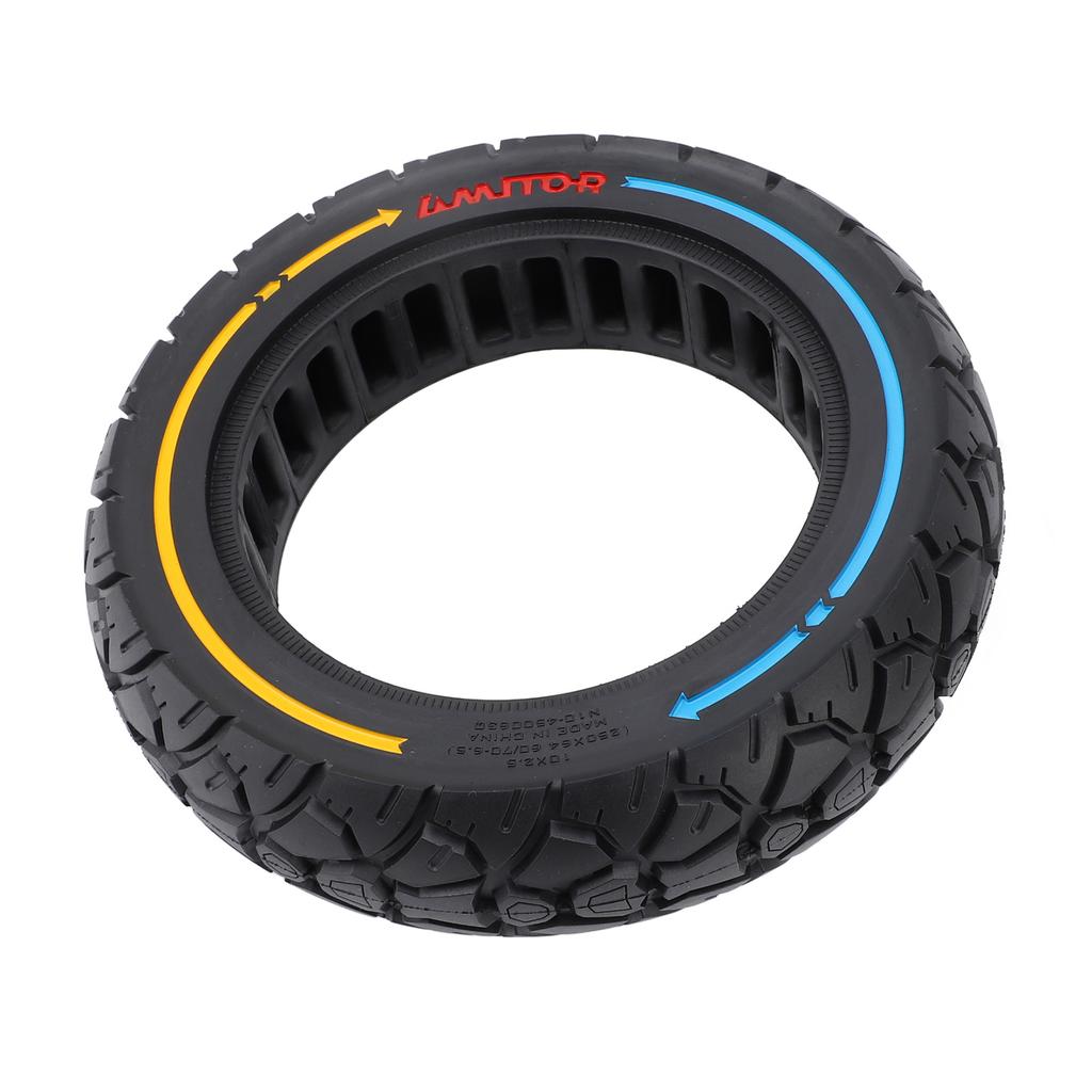 10x2.5 Pneumatika pro elektrickou koloběžku Barevná guma Protiskluzová Koloběžka Plástvová Plná Pneumatika pro Koloběžku G30