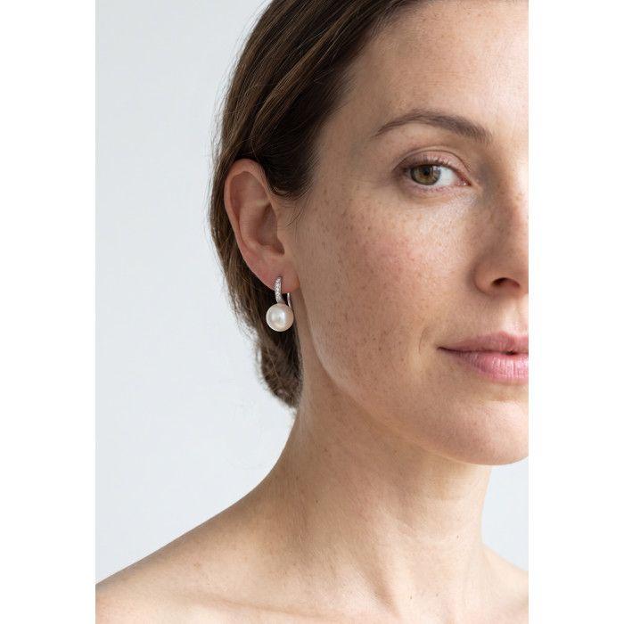 Earrings - Pearls & Colors - Freshwater Cultured Pearls - 925 Sterling Silver - AAA+ Quality - Hook System