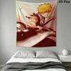 Bleach Wall Tapestry Aesthetic Wall Hanging Printed Fabric Blanket Decorative Tapestries for Bedroom Living Room Home Decor
