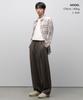 MUSINSA STANDARD Double Knit One-Tuck Wide Lounge Sweatpants [Brown]