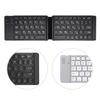 Jomaa Mini-Klapptastatur, wiederaufladbar, kabellose Bluetooth-Tastatur für iPad, Tablet, Telefon, tragbare faltbare Bluetooth-Tastatur