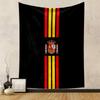 Spanish Flag with Coat of Arms Design Patterned tapestry home decor, suitable for bedroom and living room, gift
