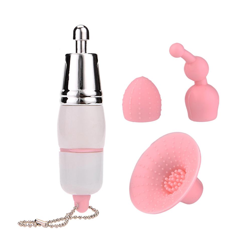 Seks Zabawki Język Wibratory Trzyczęściowy Tykwa Mini AV Pręt Wibracyjny Masaż Oralny Lizanie Łechtaczki Stymulator Seks Zabawki Dla Kobiet