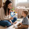 Portable Cartoon Mirror Cartoon Facial Expression Learning Mirror Playroom