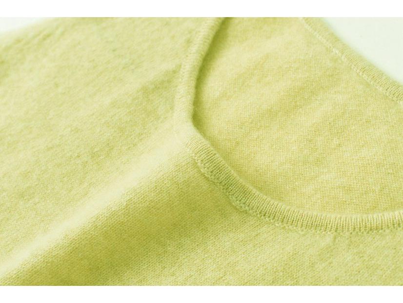 Simple Cashmere U-Neck Sleeveless Knit Camisole - Women's Autumn/Winter Warm Base Layer