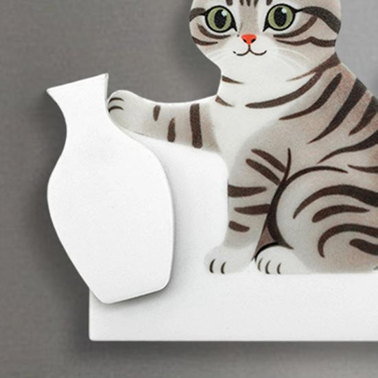 1/2/3Pcs Cat Whiskers Holder Refrigerator Magnet Cats Hair Miniature Vase Collector Container Pet Memorial Keepsake Decoration Animal Lovers Gift