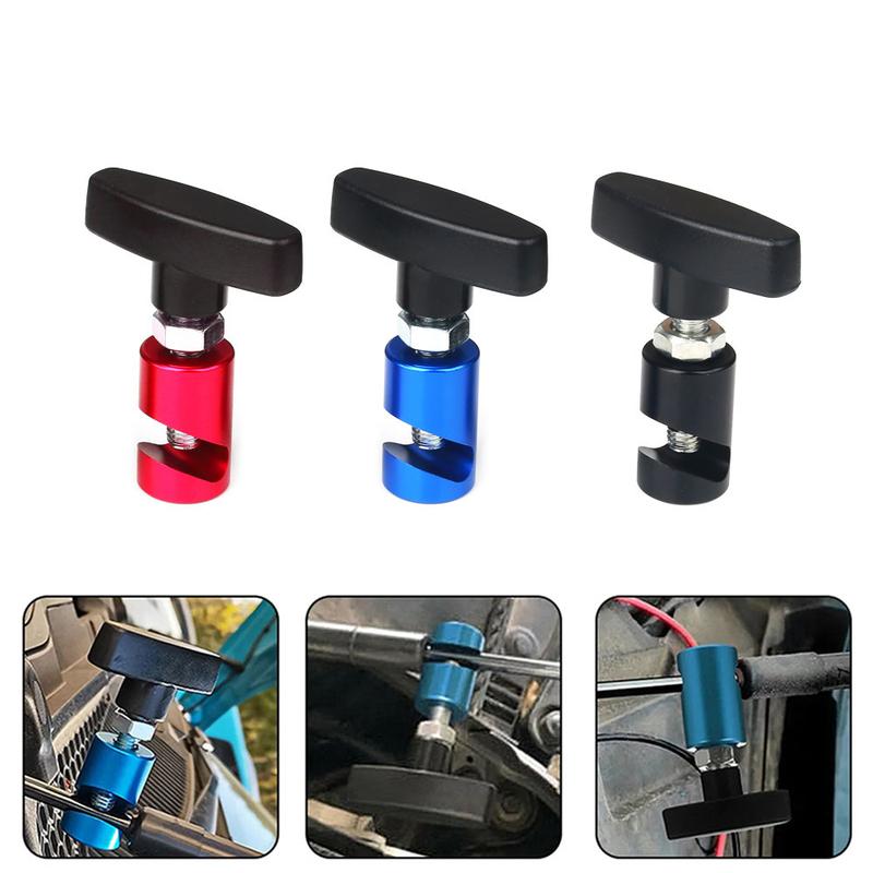 Suport capota auto Universal anti-alunecare Clemă cu gaz Strut de fixare de siguranță Capotă Presiune Aer Capa Motorului Suport pentru ridicare Instrument pentru tijă