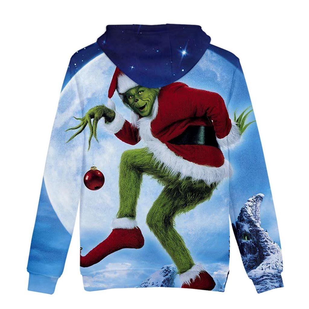 Christmas 3D Printed Hooded Sweatshirt Women/Men Casual Hoodie Clothes Casual Hoodies