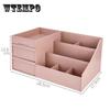 Dormitory Desktop Cosmetics Storage Box Plastic Drawer Type Skin Care Products Dressing Table Student Household Dustproof Shelf